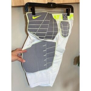 Nike Pro Combat Hyperstrong Men's Padded Compression Shorts White L